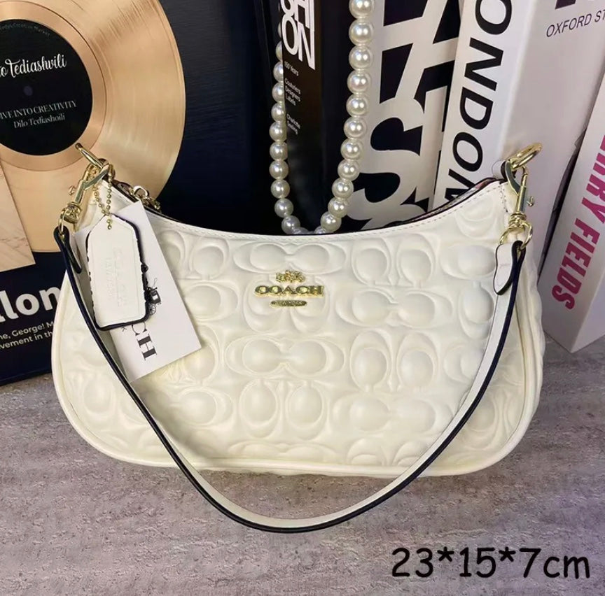 Coach Signature Purse with Dust Bag & Box